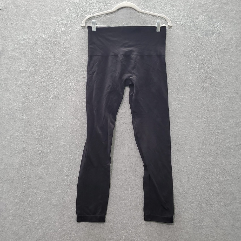 Spanx Sara Blakely Women Activewear Pants XL Black Leggings‎ 25 in Inseam